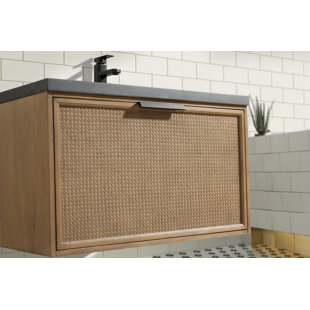 ARI KITCHEN & BATH 36'' Single Bathroom Vanity with Concrete Top