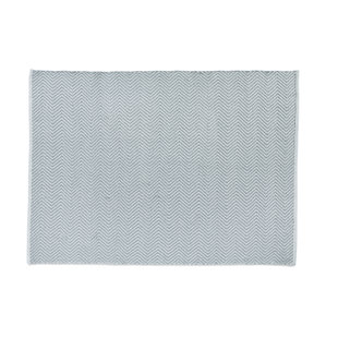HUG RUG Herringbone Washable Grey Rug