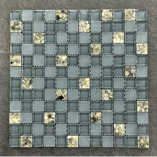 ES STONE 1" x 1" Glass Floor Use Tile