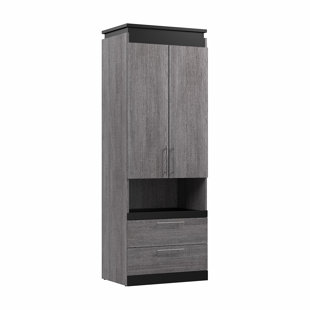 BRAYDEN STUDIO® Ailed 30W Storage Cabinet with Pull-Out Shelf