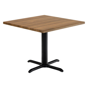 RESTAURANT FURNITURE BY BARN FURNITURE Winter 4 Person 36'' L x 30'' H Solid Wood Dining Table
