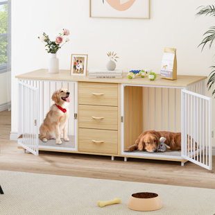 ARCHIE & OSCAR™ Frome 2-in-1 Furniture-style Dog Crate With Drawers