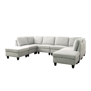 CHANGHE TRADING INC 8 - Piece Upholstered Sectional
