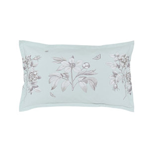 SANDERSON OPTIONS Floral Rectangular Lumbar Cushion Cushion With Filling