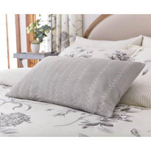 SANDERSON OPTIONS Floral Rectangular Lumbar Cushion Kissen Kissen mit Füllung