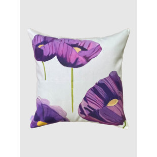 INDIA & PURRY Cotton Reversible Throw Pillow