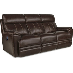 LA-Z-BOY Talladega Leather Match Reclining Sofa