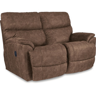 LA-Z-BOY Trouper Reclining Loveseat with iClean Fabric