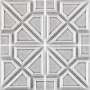 ENCORE SURFACES Grazia Milano 5" X 5" 3D Italian Glossy Wall Tile