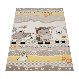 ZOOMIE KIDS Croker Beige Rug