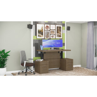 HOKKU DESIGNS Junus Sit-Stand Storage Desk