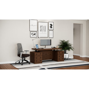 HOKKU DESIGNS Junxian Sit-Stand Storage Desk