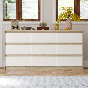 WADE LOGAN® Aurica 63'' W 9 - Drawer Dresser