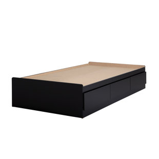 SOUTH SHORE Gramercy Twin Storage Platform Bed