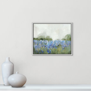 CASA FINE ARTS " Meadows Bluebells Field " by Allison Pearce