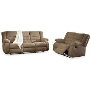 SIGNATURE DESIGN BY ASHLEY Tulen 2 Piece Reclining Living Room Set