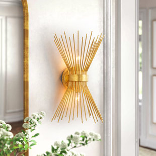 MERCER41 Cobie 2 - Light Dimmable Gold Wallchiere / Finish: Brass