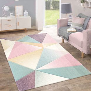 HASHTAG HOME May Geometric Area Rug
