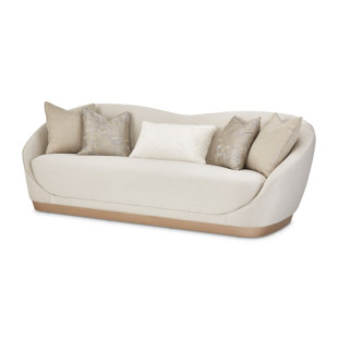 MICHAEL AMINI La Rachelle 100'' Upholstered Sofa