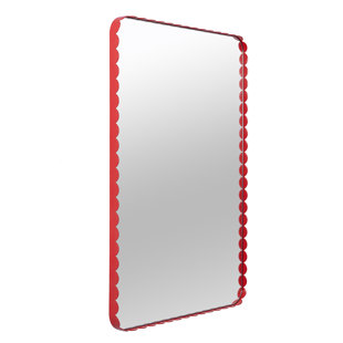 EBERN DESIGNS Eliyanah Rectangle Metal Wall Mirror