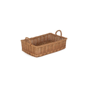 ALPEN HOME Willow Bread Display Tray Basket