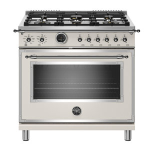 BERTAZZONI Heritage Series 36'' 5.7 cu. ft. Freestanding Gas Range