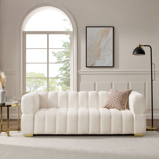 MERCER41 Makirah 85.04'' Upholstered Sofa