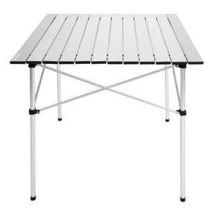 MAN WAH 28'' Square Folding Table