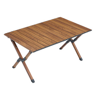 MAN WAH 37'' Rectangular Folding Table