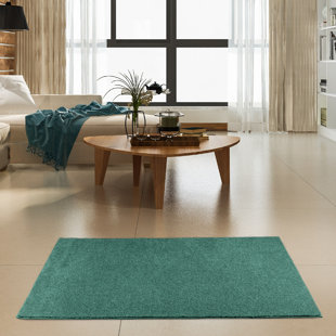 EIDER & IVORY™ Kisner Furnish My Place Modern Plush Pet and Kids Friendly Solid Color Area Rug in Olive Green Set Of 20, Stain & Fade Resistance, Perfect for Living Room, Dining Room, Bedroom, Playroom and Kidsroom, Event, Wedding Rug