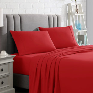 AMERICANHOMECOLLECTION Microfiber Sheet Set
