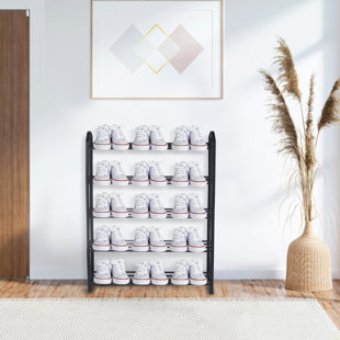 REBRILLIANT Ife-Oluwa 15 Pair Stackable Shoe Rack