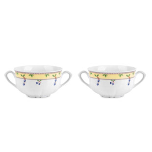THUN 1794 A.S. Henrietta Carlsbad Porcelain Soup/Cereal Bowl (Set of 2)