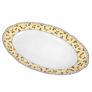 THUN 1794 A.S. Henrietta Carlsbad Porcelain Oval Platter
