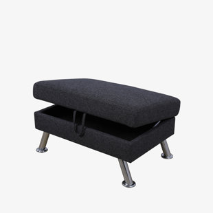 LEANN WALL WHISPERERS Upholstered Ottoman
