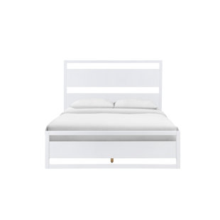 WADE LOGAN® Bowyn Solid Wood Platform Bed