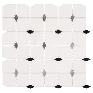 ANDOVA Romo 2" Marble Novelty Mosaic Floor Use Tile