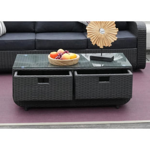 DIRECT WICKER Ovellette Wicker/Rattan Coffee Table