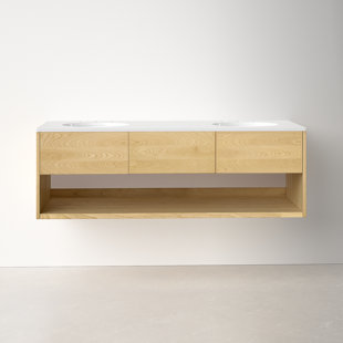 ALLMODERN Redbridge 60" Double Bathroom Vanity Set