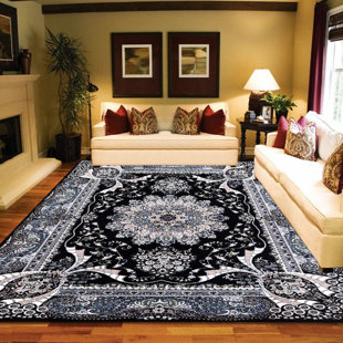 ASTORIA GRAND Caelan Floral Area Rug