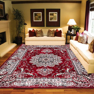ASTORIA GRAND Rex Floral Area Rug