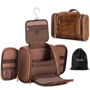 Elviros Travel Hanging Toiletry Bag
