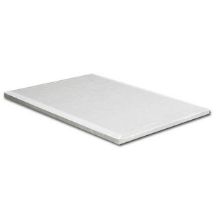 ALWYN HOME Miki 2 Inch Bunkie Board Mattress Foundation with Slats, Foam