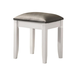 ANDREW HOME STUDIO Solid + Manufactured Wood Accent Stool