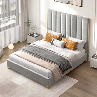 MERCER41 Upholstered Platform Bed