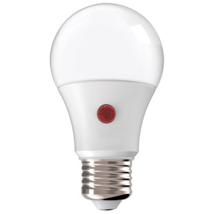 SIMPLY CONSERVE 9 Watt (60 Watt Equivalent), A19 LED, Light Bulb, Soft White (2700K) E26/Medium (Standard) Base (Set of 4)