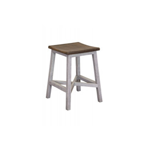INTERNATIONAL FURNITURE DIRECT Pueblo Solid Wood 24'' Counter Stool