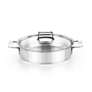 Bra Monix La Signatura 4 qt. Stainless Steel Stock Pot With Lid