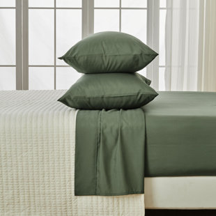 FRESHFOLDS 67% Polyester 33% Bamboo Viscose Sheet Set