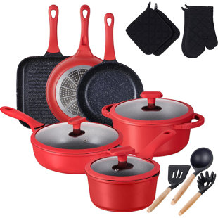 CG INTERNATIONAL TRADING 16 - Piece Aluminum Cookware Set